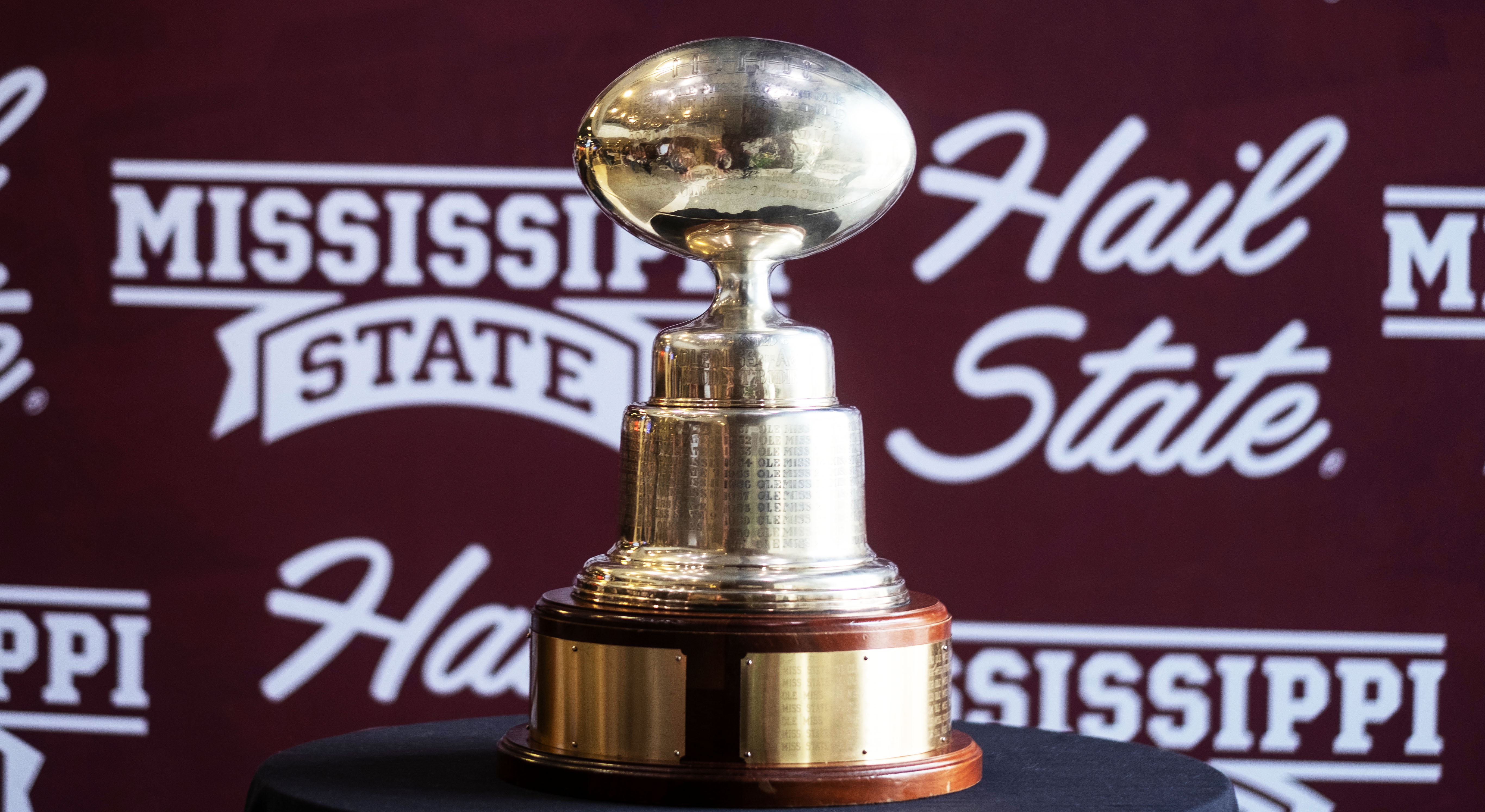 egg bowl trophy