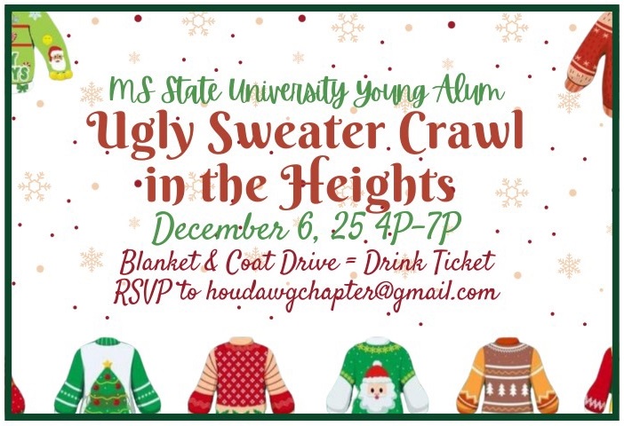 YA Ugly Sweater crawl graphic