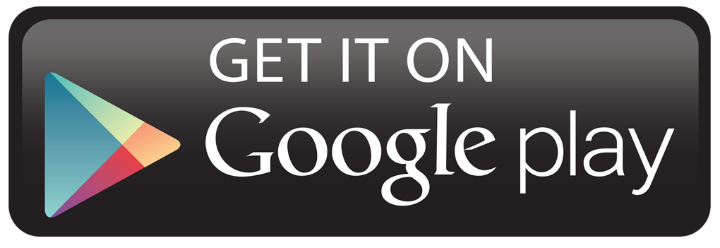 Google Play logo with text stating "Get it on Google Play"