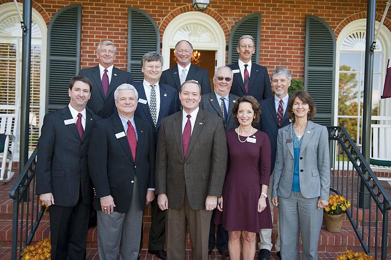 Mark Keenum with Mississippi State&#039;s 2010 Alumnis